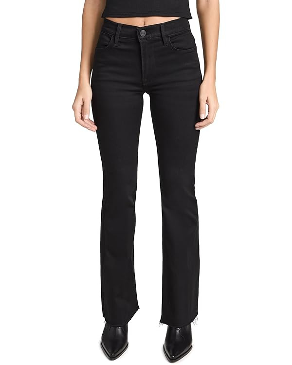 FRAME Women's Le Easy Flare Raw After Jeans | Amazon (US)