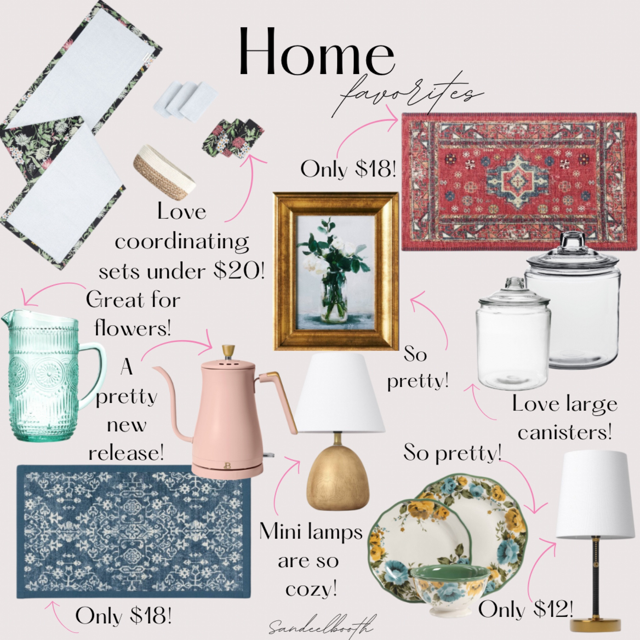 Affordable and beautiful home decor for your kitchen, bedroom and living room. 

#LTKhome #LTKstyletip #LTKfindsunder50