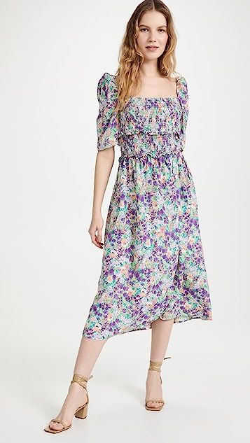 Smocked Floral Dress | Shopbop