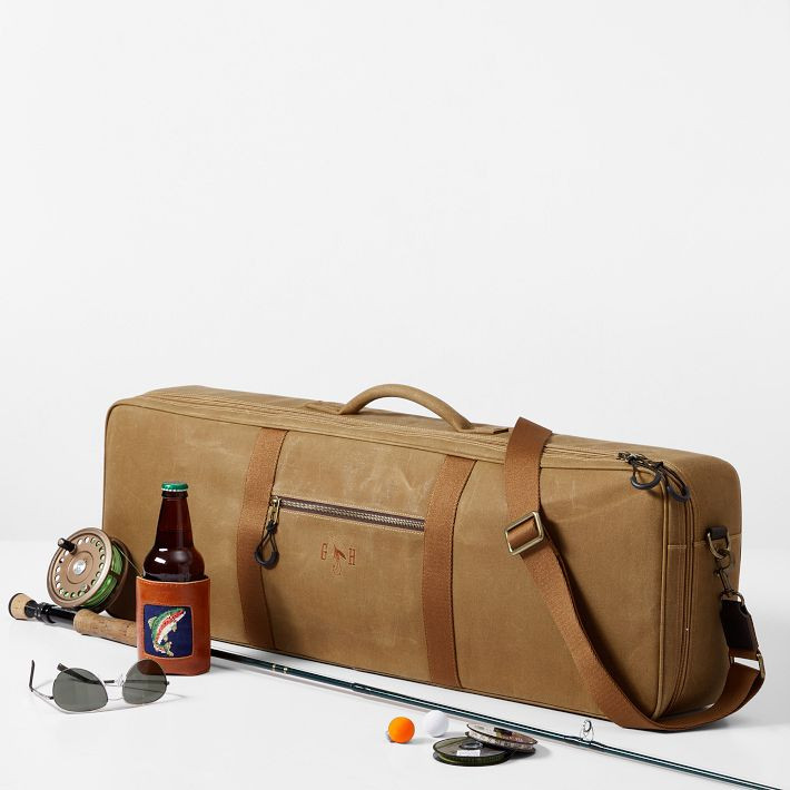 Jack Waxed Canvas Rod and Reel Case | Mark and Graham