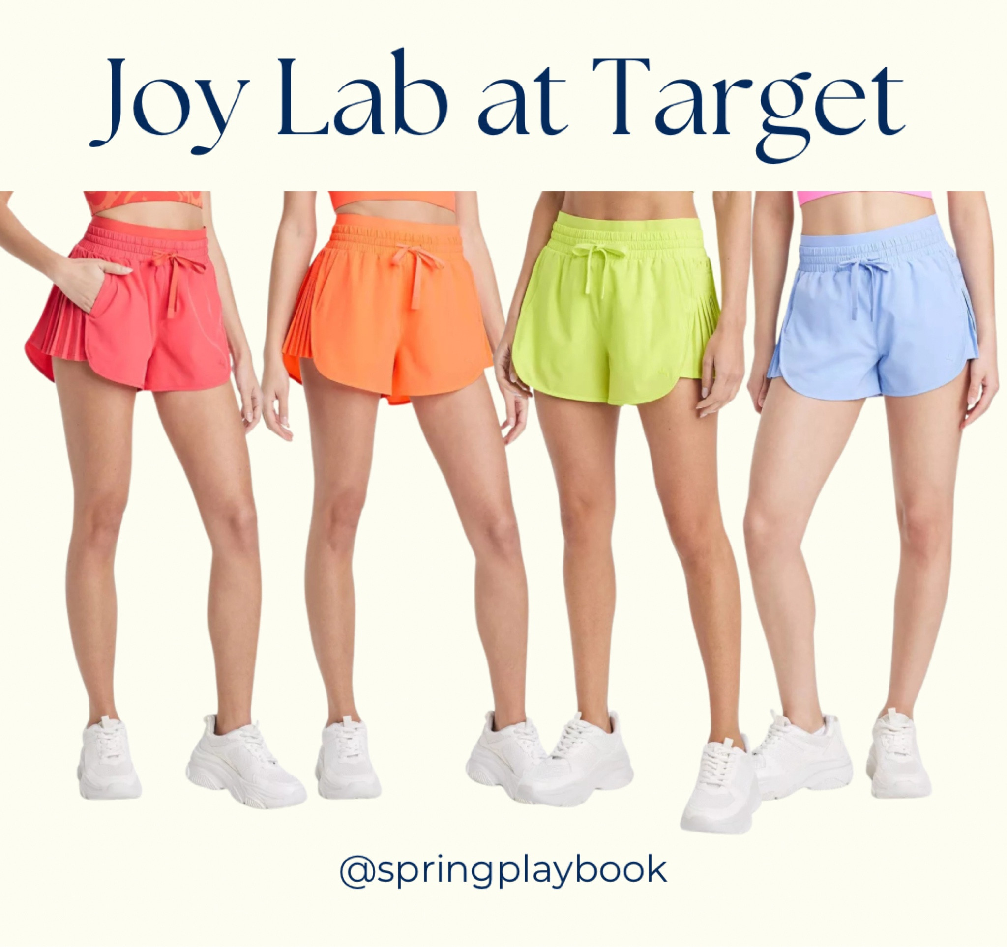 Target Joy Lab pleated side athletic shorts. I love the fit of these! There is a lot of thigh room and they are longer. The thick elastic band at the waist is very comfortable!

I’ve see the following in person:
Red: all springs
Orange: clear & warm
Lime: warm
Periwinkle: light

Pink looks like it might work for Clear Springs

#createdcolorful #createdcolorfulspring #hocspring #tcispring #pcaspring #lightspring #warmspring #truespring #brightspring #clearspring #paintboxspring #bluespring

#LTKfitness #LTKsalealert #LTKfindsunder50