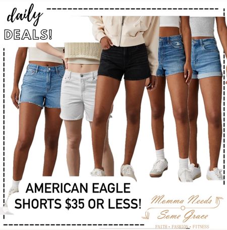 All American Eagle shorts are $35 or less! 

#LTKSaleAlert #LTKSeasonal #LTKFindsUnder50