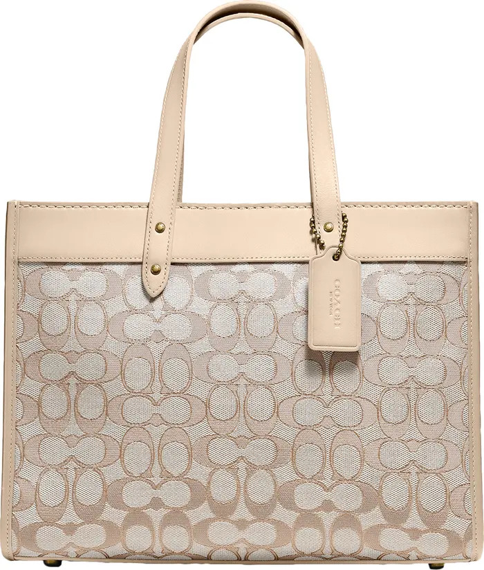 COACH Field Signature Jacquard Tote | Nordstrom | Nordstrom