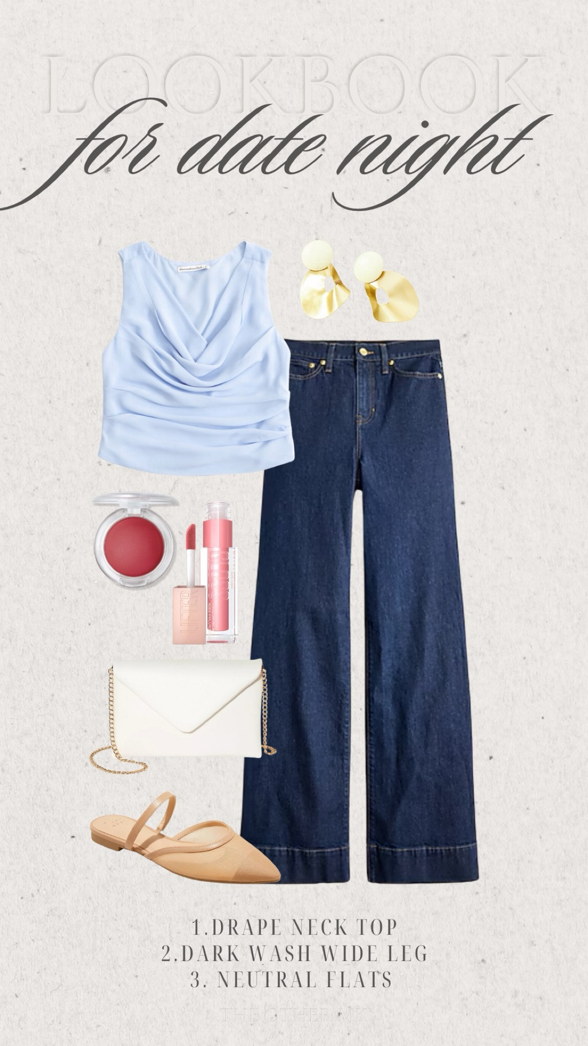 This look would be perfect for a spring date night! 

Spring fashion, Trendy outfits, Elevated looks, Accessories, Flats, Purse, Makeup 

#LTKMidsize #LTKStyleTip #LTKShoeCrush