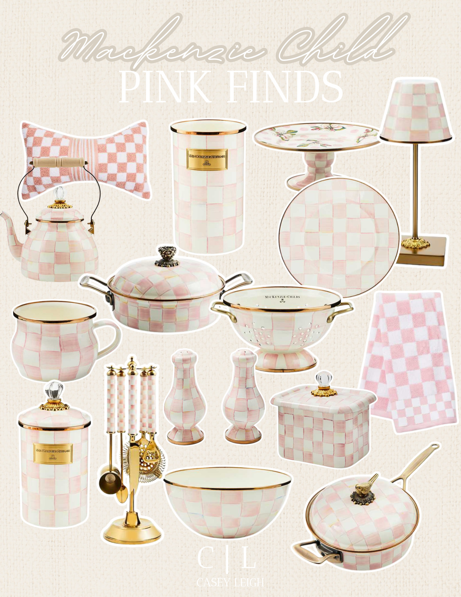 Mackenzie Child's pink collection is too good! These pieces are so gorgeous for spring hosting or brightening up your kitchen! 🩷 #homedecor #kitchenhomedecor 

 #LTKHome
