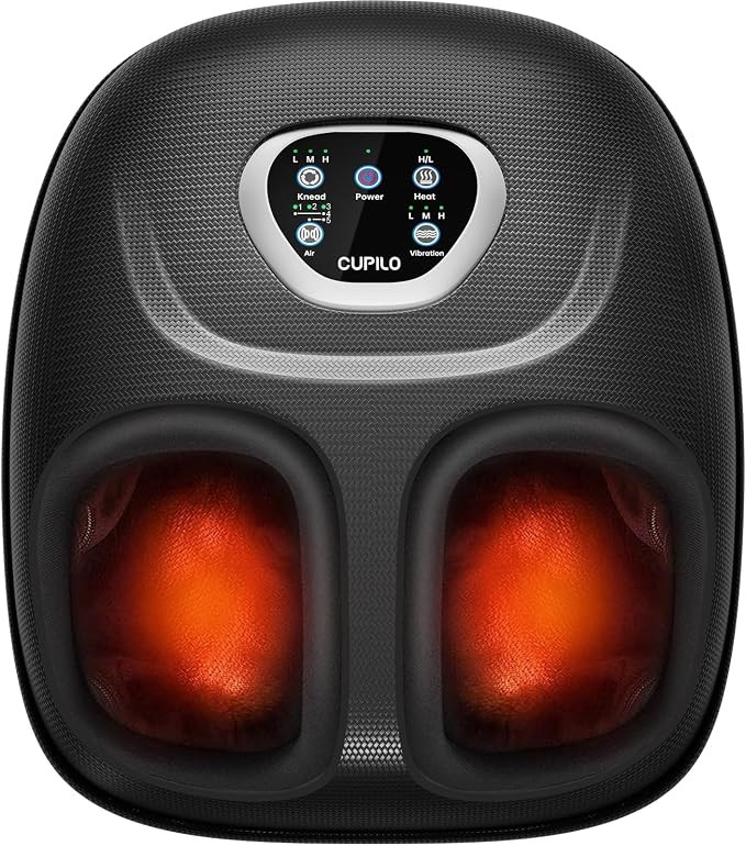 Foot Massager Upgraded FSA Eligible HSA, Birthday Gifts for Women | 5 Levels Compression & Vibrat... | Amazon (US)