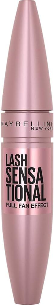 Maybelline Lash Sensational Washable Mascara, Lengthening and Volumizing for a Full Fan Effect, B... | Amazon (US)