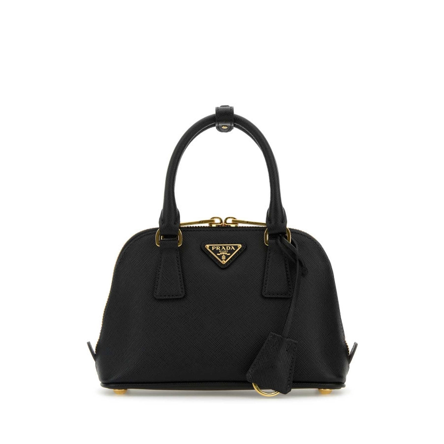 Prada Black Leather Handbag | Jomashop.com & JomaDeals.com
