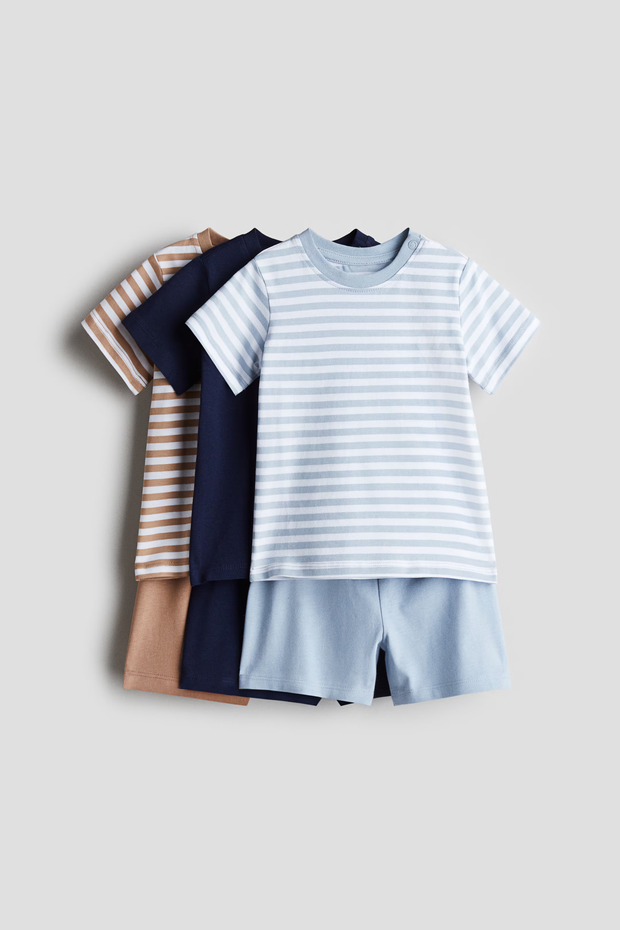 3-pack pyjamas | H&M (UK, MY, IN, SG, PH, TW, HK)