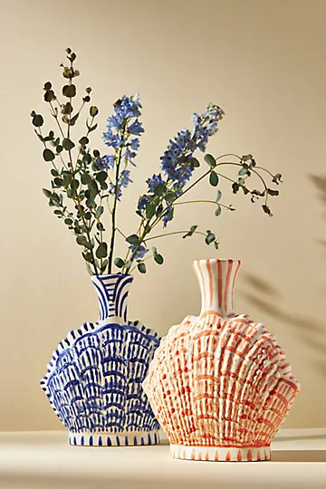 Lucie de Moyencourt Shell Vase | Anthropologie (US)