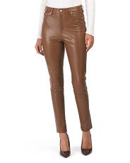 7 For All Mankind Skinny Faux Leather Pants | Marshalls