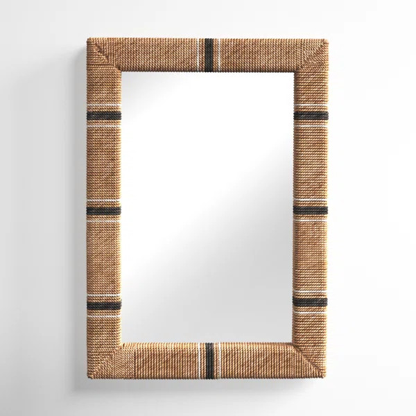 Genesis Rectangle Rope Wall Mirror | Wayfair North America
