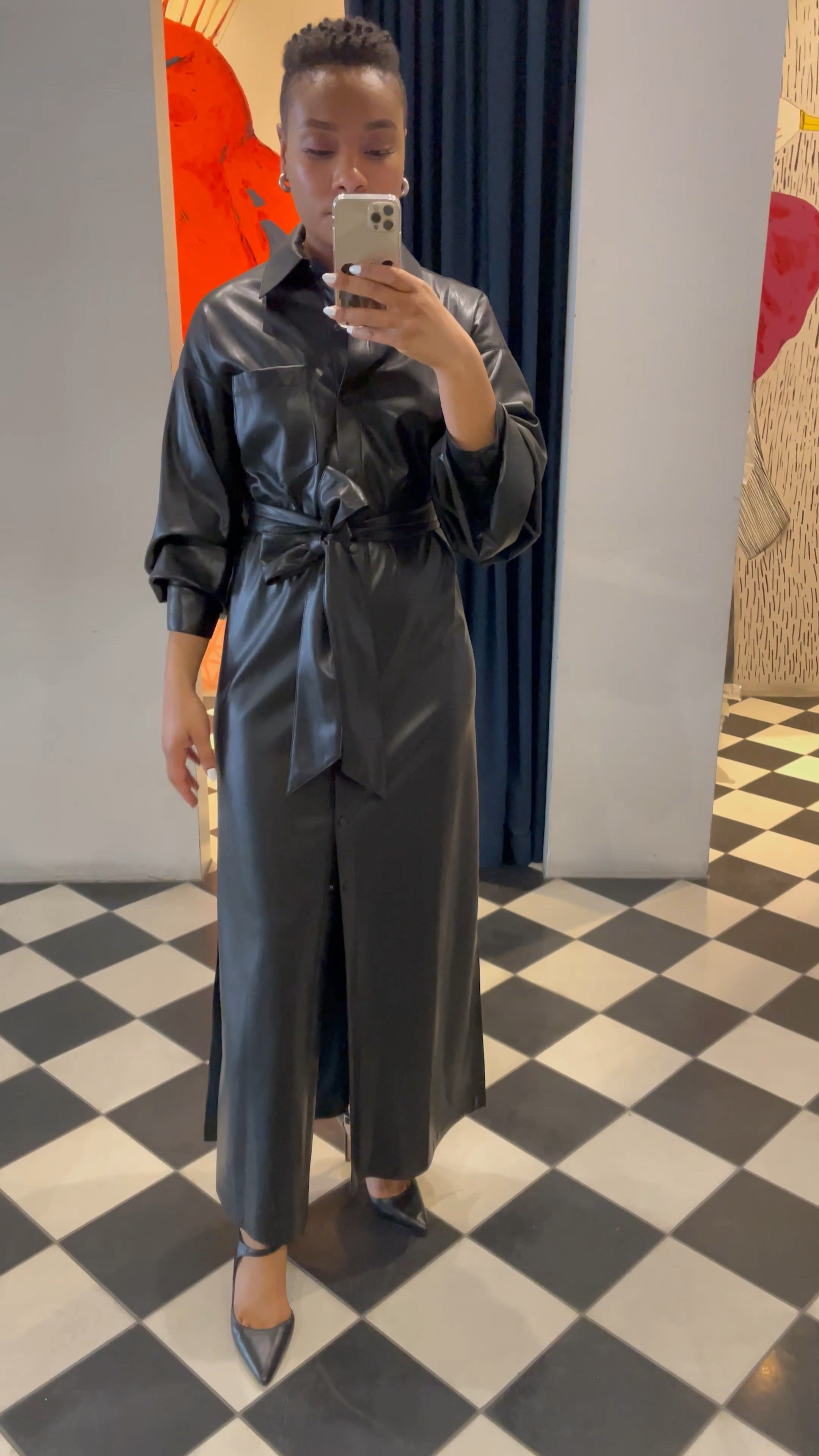 #Leatherdresses are a wardrobe staple because they’re versatile! Wear this one as a dress or open as a jacket. 

#LTKfit #LTKstyletip #LTKSeasonal