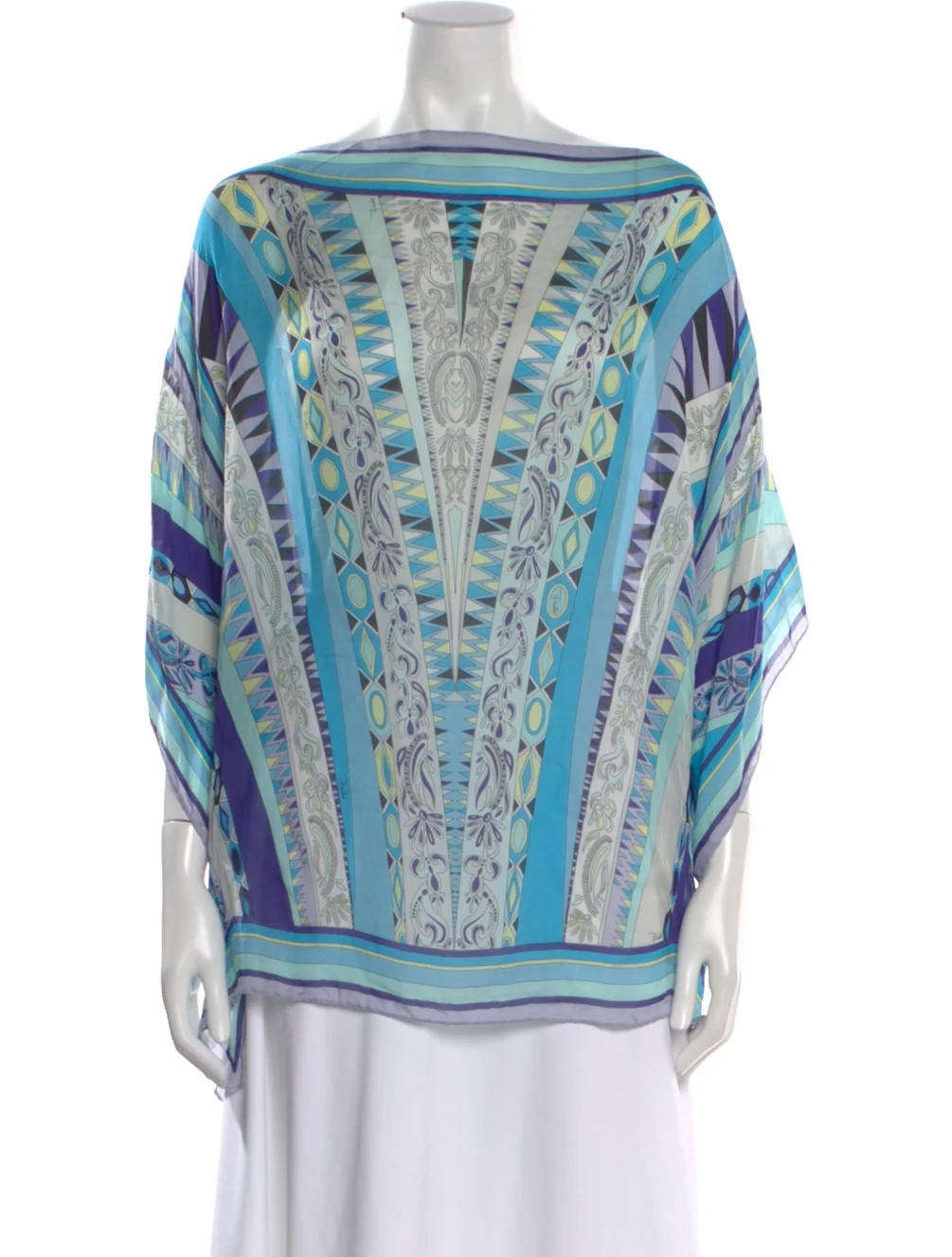Silk Printed Top | The RealReal