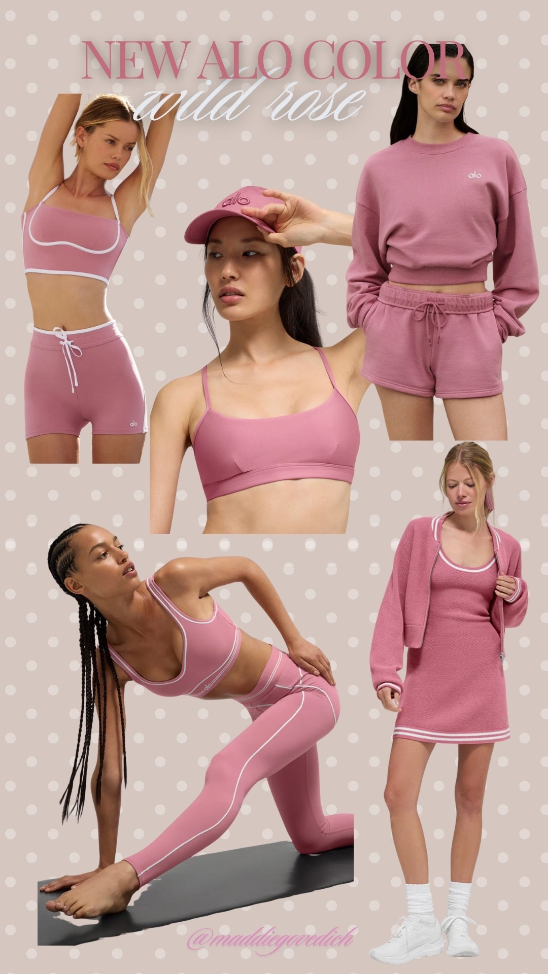 New Alo Yoga color: Pink Wild Rose🌸✨ #wildrose #aloyoga #fitness #matchingsets #LTKfitness

#LTKActive