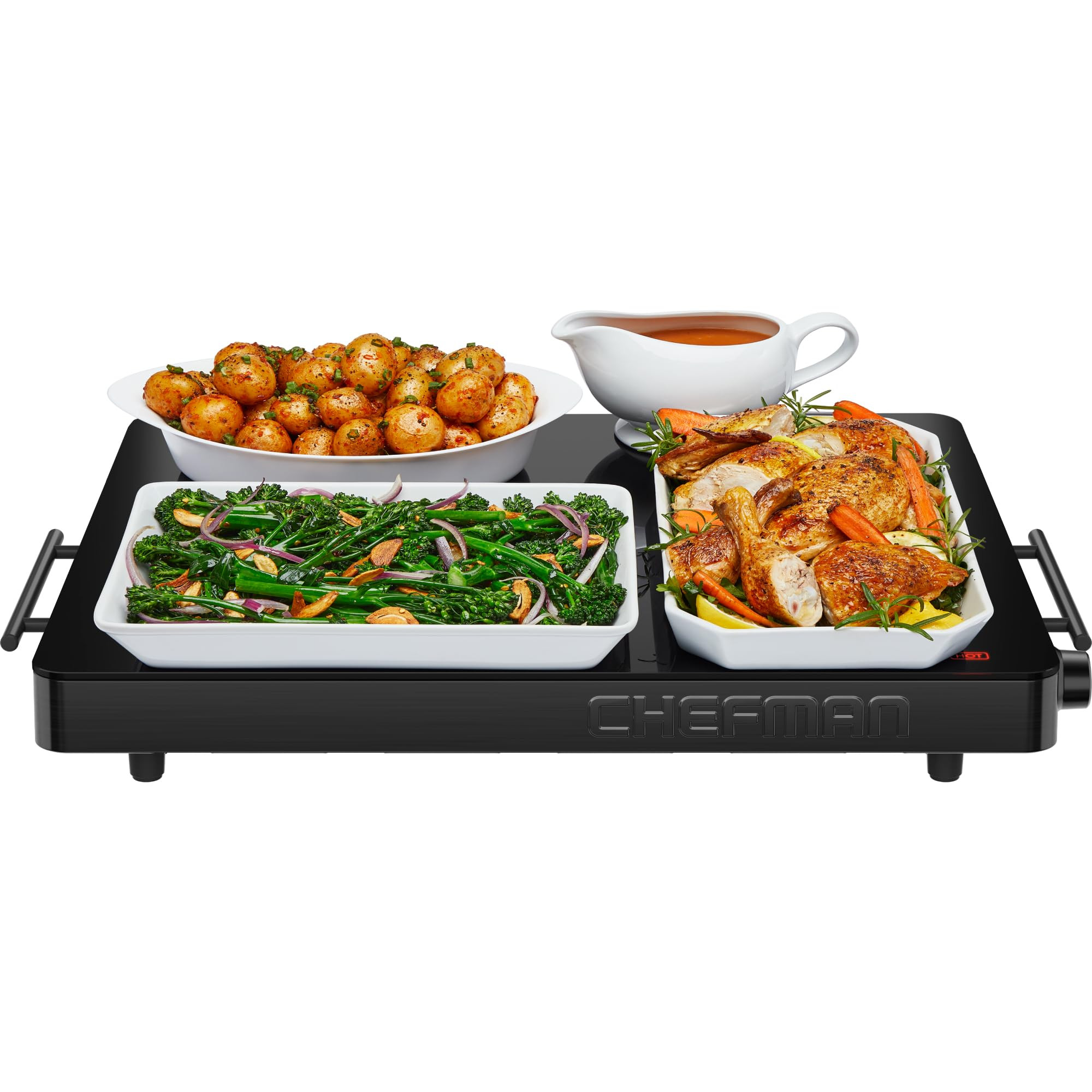 Chefman Electric Warming Tray with Adjustable Temperature Control, Perfect For Buffets, Restauran... | Amazon (US)