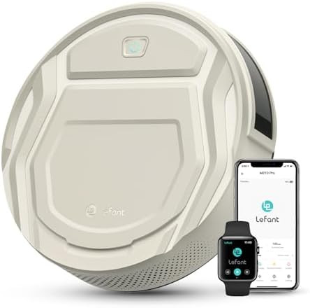 Lefant Robot Vacuum Cleaner M210 Pro,Slim,Quiet,2200Pa Suction,120 Min Self-Charging Robotic Vacu... | Amazon (US)