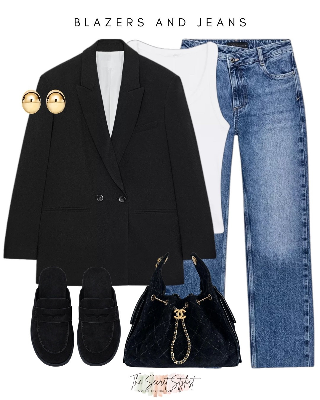 Black blazer and and jeans
Casual spring outfit
Topshop mules loafers 
Jeans
Zara
 

#LTKootd #LTKgrwm #LTKSeasonal

#LTKspring #LTKstyletip #LTKeurope