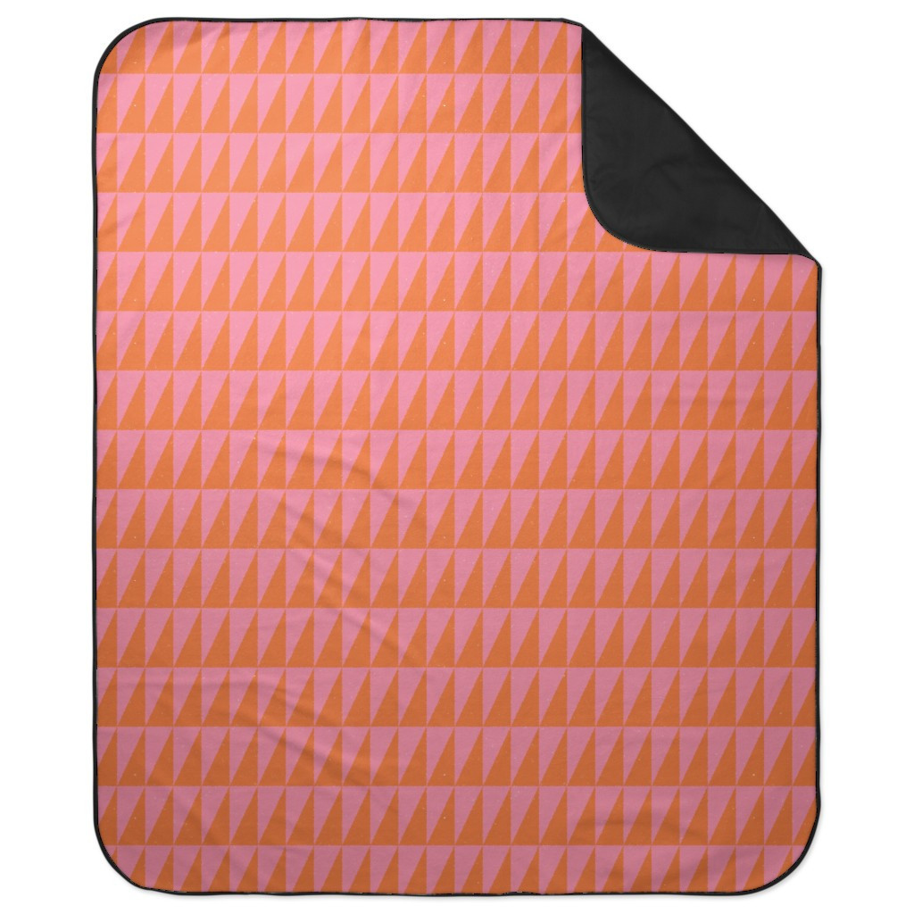 Picnic Blankets: Dual Traingles - Pink | Shutterfly