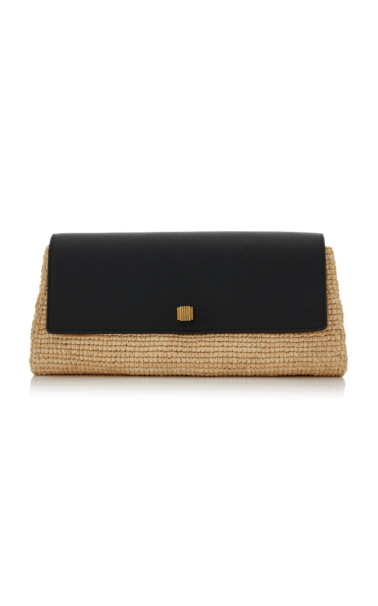 Audrey Raffia Clutch Bag | Moda Operandi (Global)