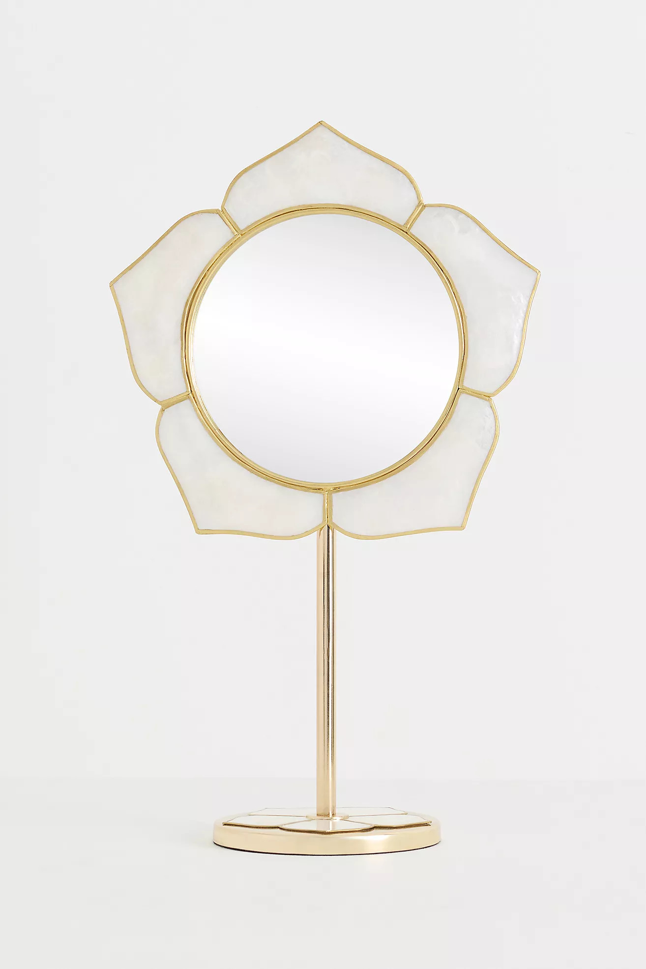 Azalea Capiz Flower Vanity Mirror | Anthropologie (US)