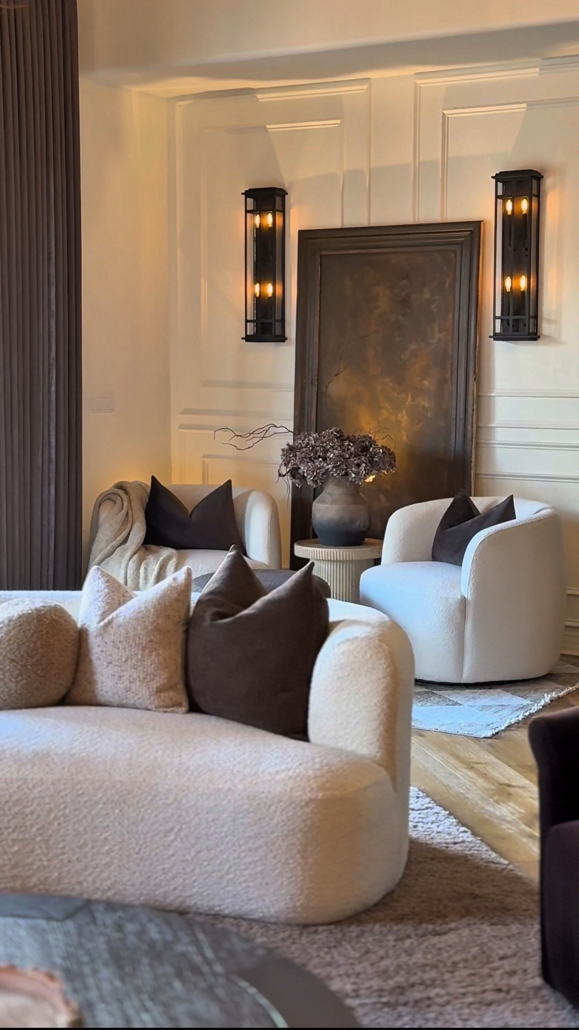 The lighting in this corner gets me every time. Soft, warm, and effortlessly cozy. It’s the kind of glow that makes a neutral space feel instantly inviting 🤎


#cozyhome #interiorinspo #neutraldecor #homevibes #warminteriors #livingroominspo #homestyle #moderndecor #homegoals #neutraltones #summerthompsonstyles


#LTKHome