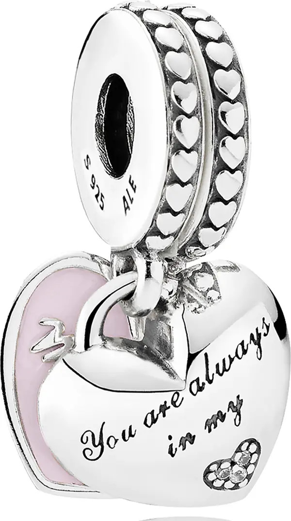 Mother-Daughter Enamel Charm | Nordstrom