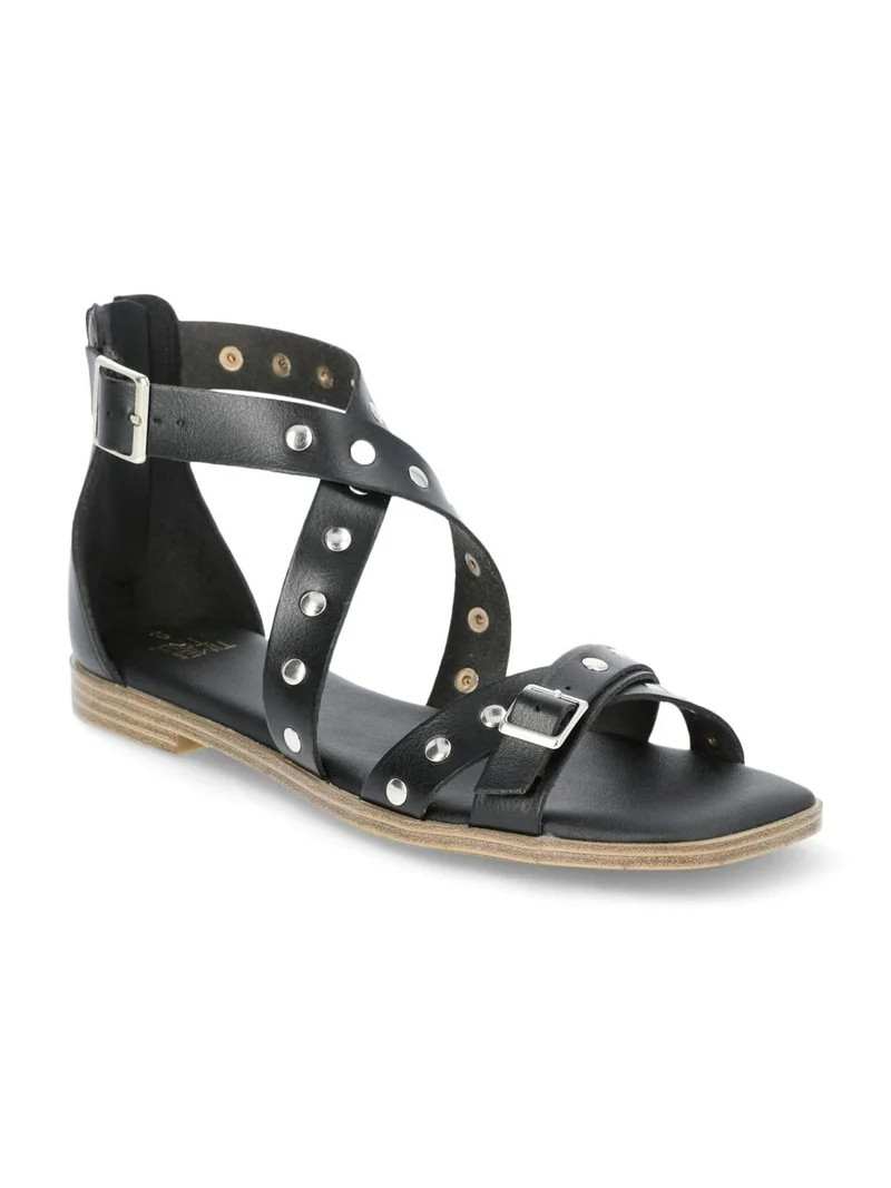 Time And Tru Women's Studded Gladiator Sandal | Walmart (US)