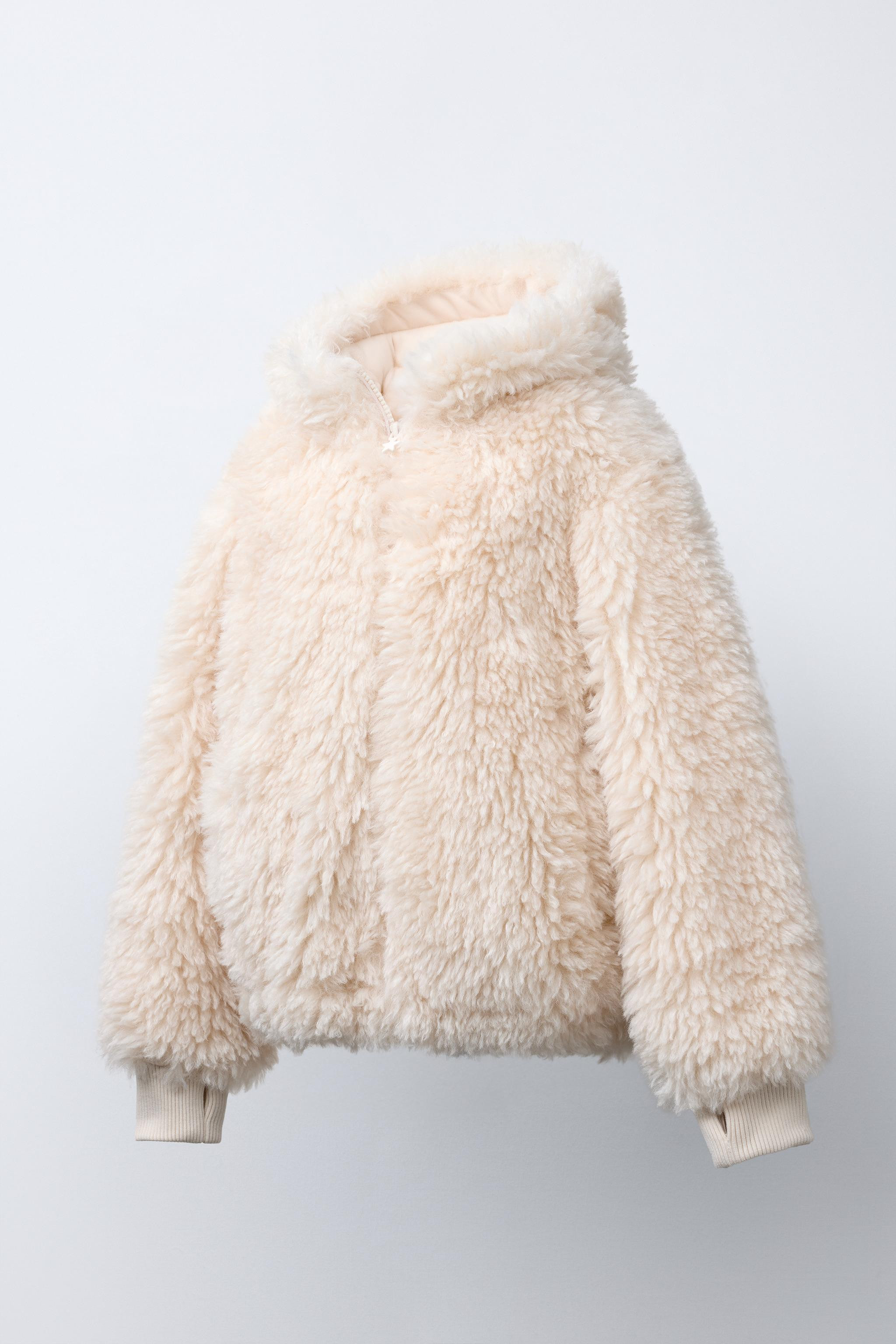 FAUX FUR SKI COLLECTION JACKET | Zara US