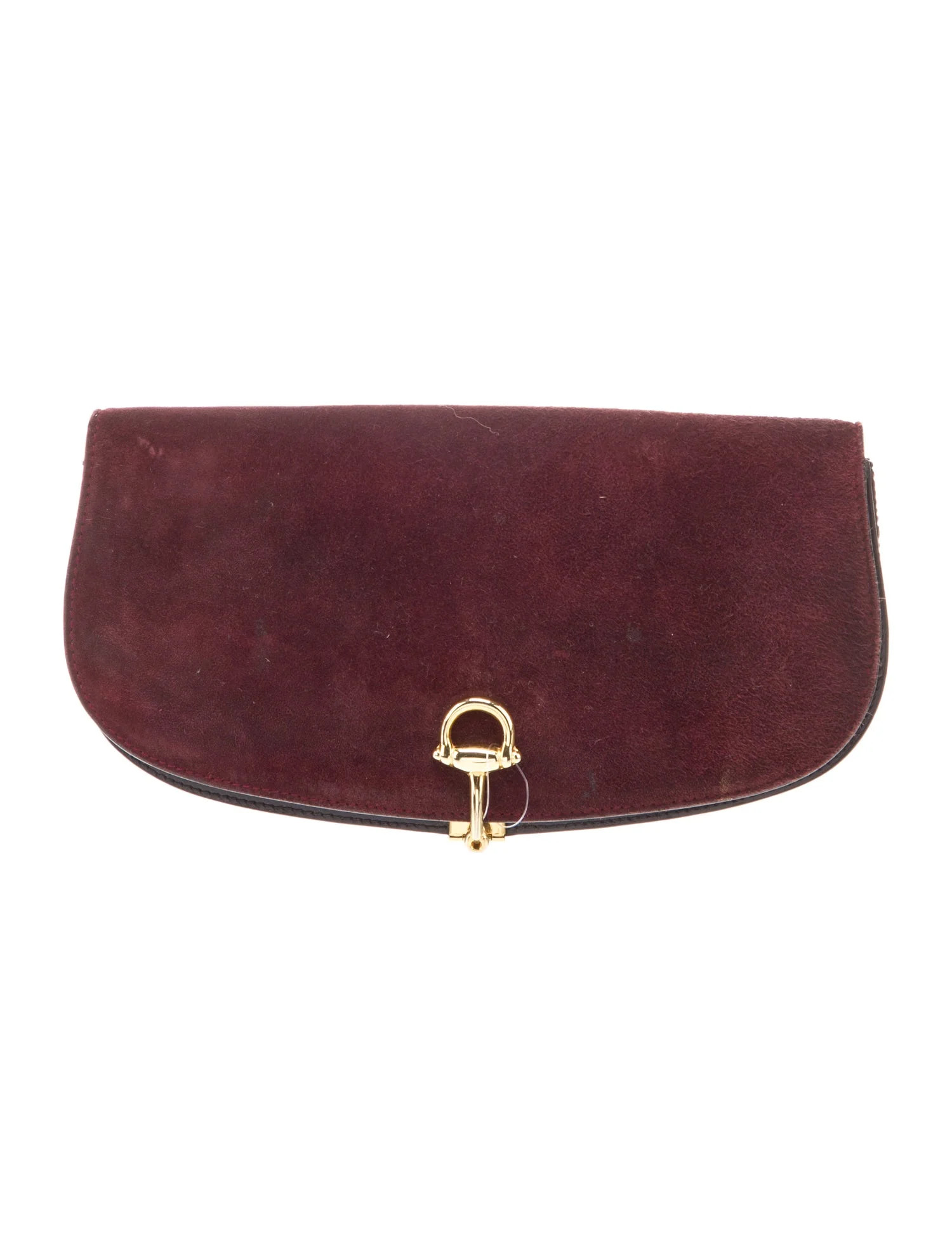 Suede Clutch Vintage | The RealReal