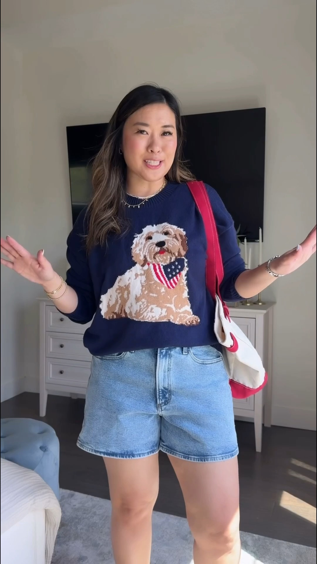 Dog Sweater: Large Denim Shorts: 8 


Look for less, sweater, Memorial Day weekend, casual outfit, denim shorts, affordable fashion, tcs, trending, cool mom outfit

#LTKmomlife #LTKootd #LTKSeasonal