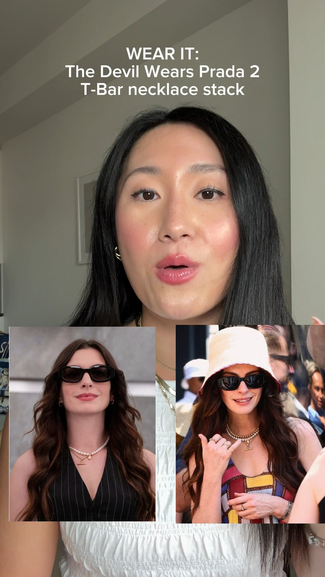 The devil wears Prada 2: where to get the t-bar necklace stack look

#LTKootd #LTKSeasonal