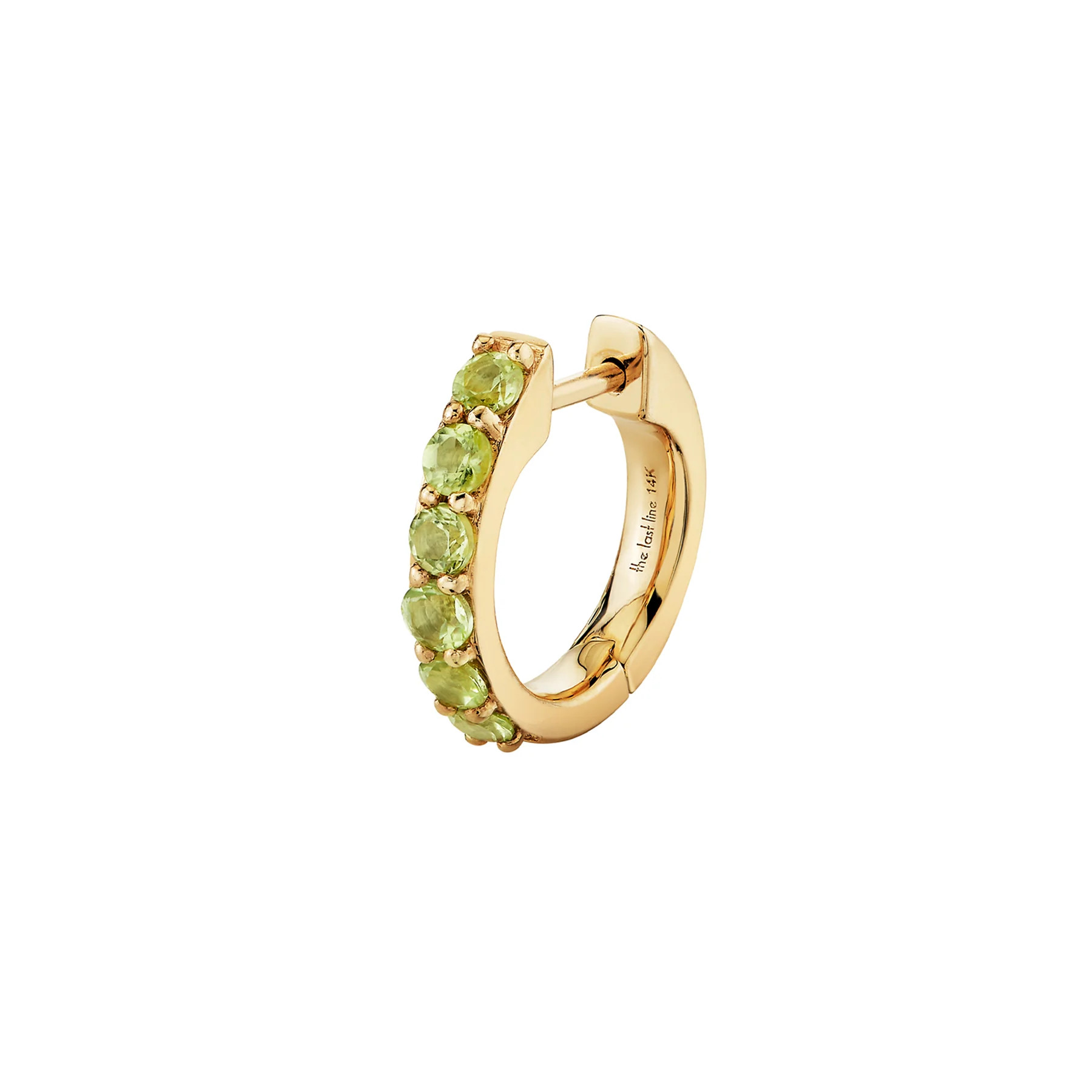 The Large Biggie - Peridot / 14k Yellow Gold | The Last Line (US)