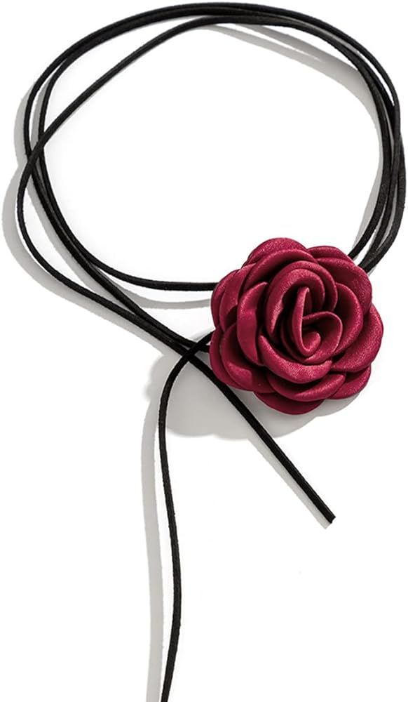 Palotay Wedding Party Summer Necklace for Women      
 velvet, cloth  

 No Gemstone | Amazon (US)