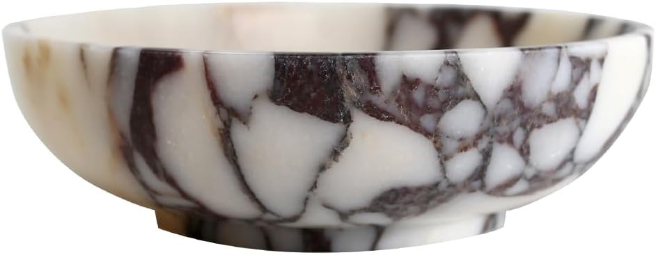 Luxury Decorative Marble Bowl, 7.8" Natural Marble Key Bowl For Home Decor | Amazon (US)