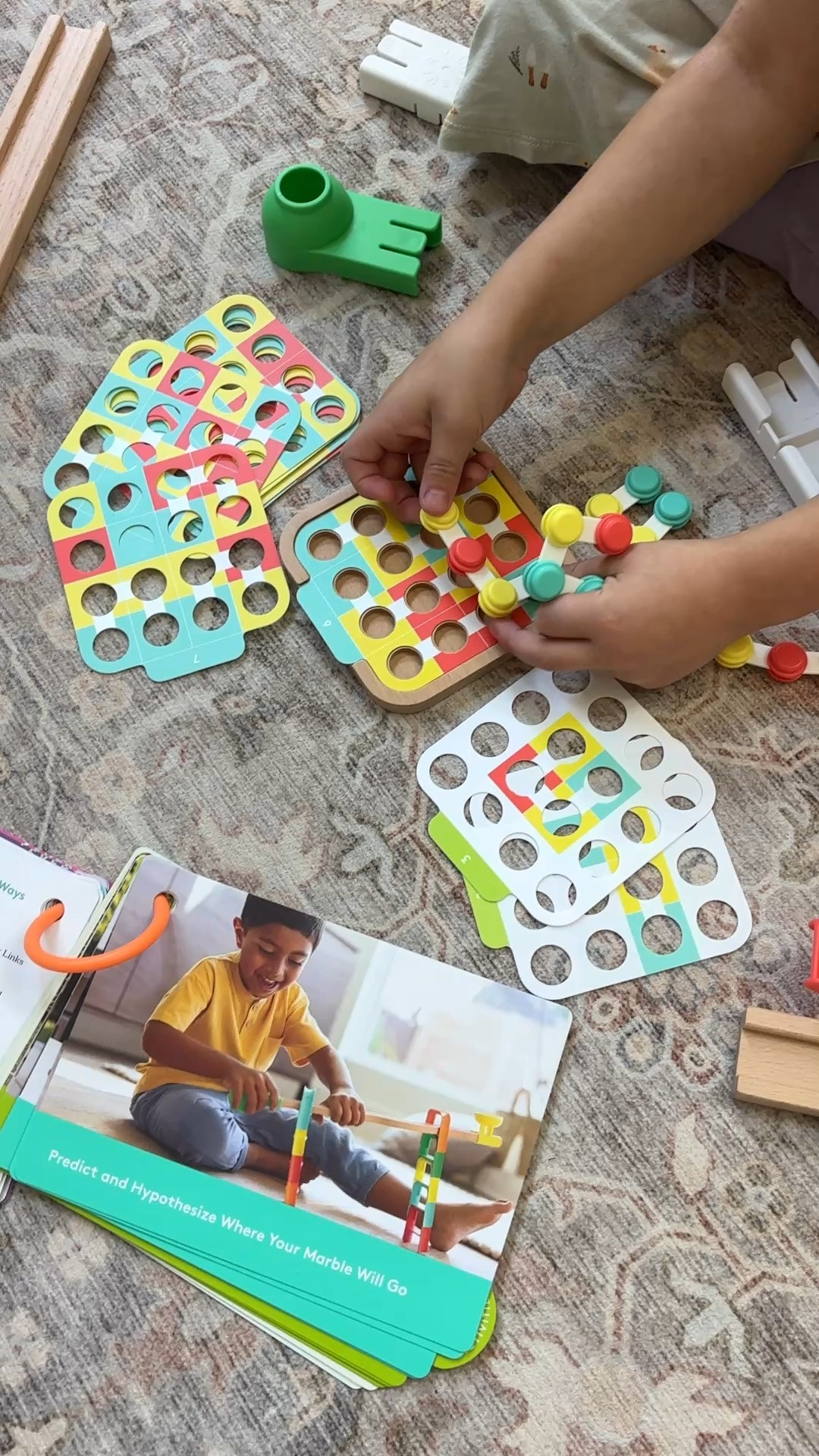 From our lovevery play kit: matching colors and it progressively gets harder

#LTKdayinmylife #LTKmomlife #LTKKids