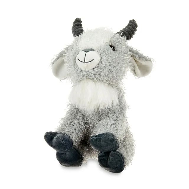 Easter Gray Fuzzy Goat Plush, 14 in, Way To Celebrate | Walmart (US)