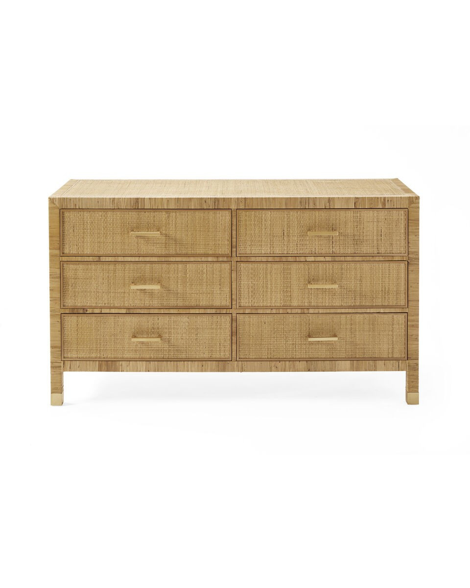 Balboa Rattan Dresser | Serena and Lily