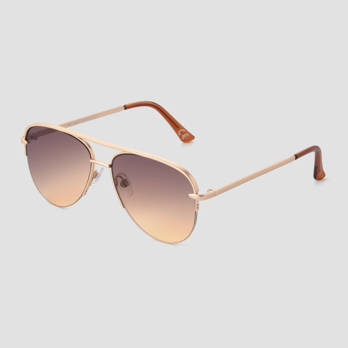 TargetHealthEye CareShop all Universal ThreadWomen's Aviator Sunglasses - Universal Thread™ Gol... | Target