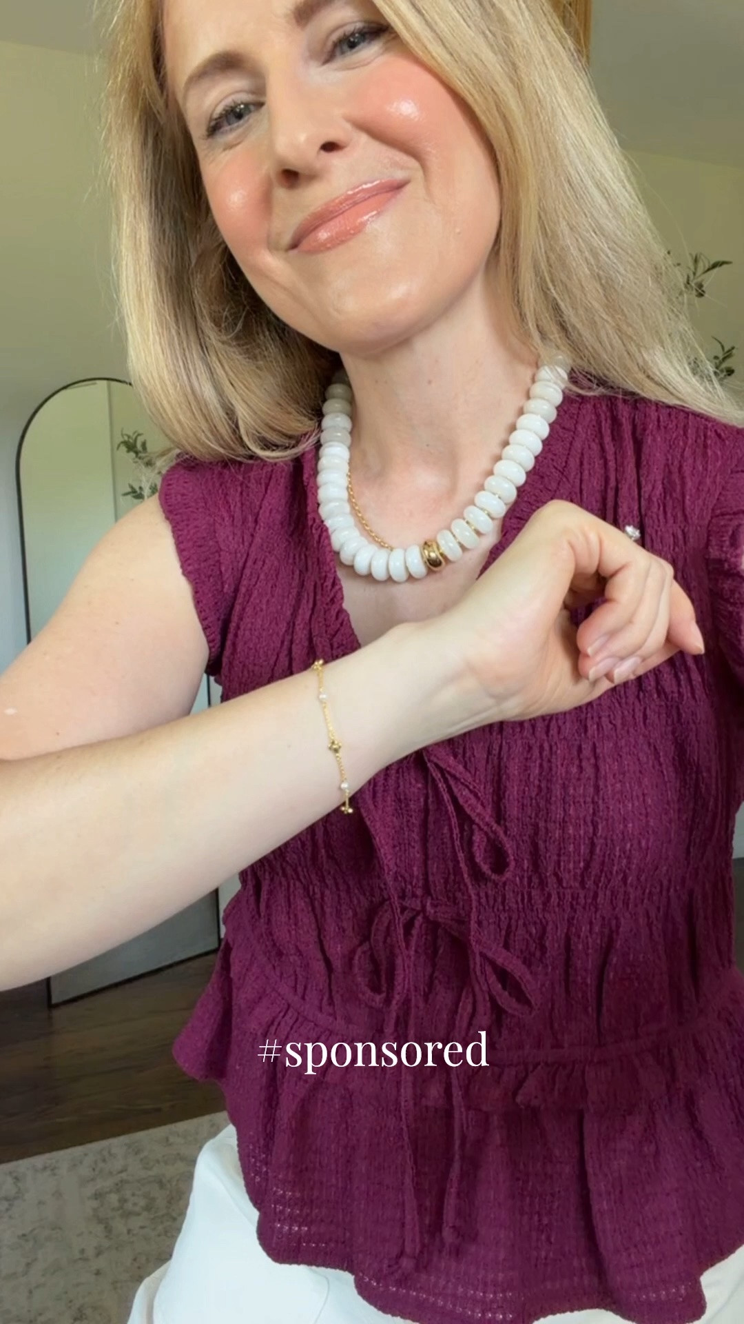 New bracelet c/o Ana Luisa and it is perfection, great quality, water resistant. Love that it’s dainty enough for everyday and special enough for, well, special occasions! @Ana Luisa