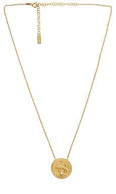 Natalie B Jewelry Redone Zodiac Vintage Necklace in Gold from Revolve.com | Revolve Clothing (Global)