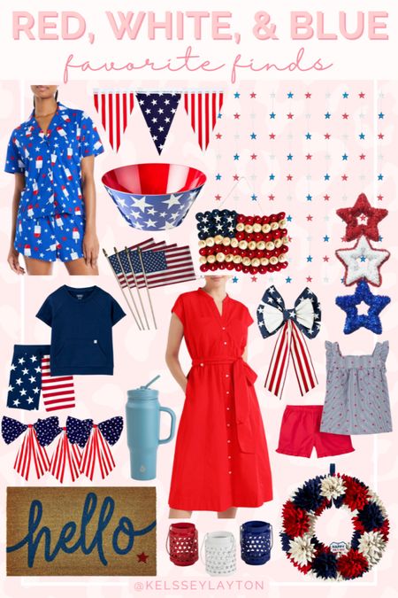 Red, white and blue finds, Memorial Day weekend, patriotic finds, home decor 

#LTKFindsUnder50 #LTKSeasonal #LTKHome