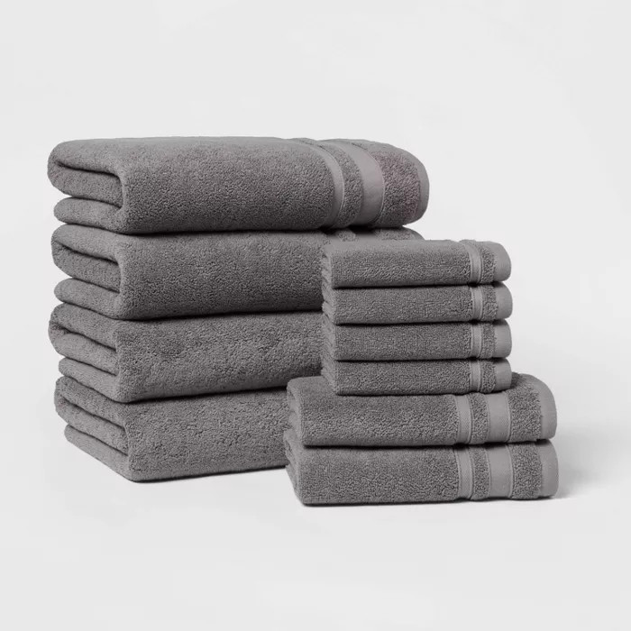 10pk Performance Classic Bath Towel Set - Threshold™ | Target