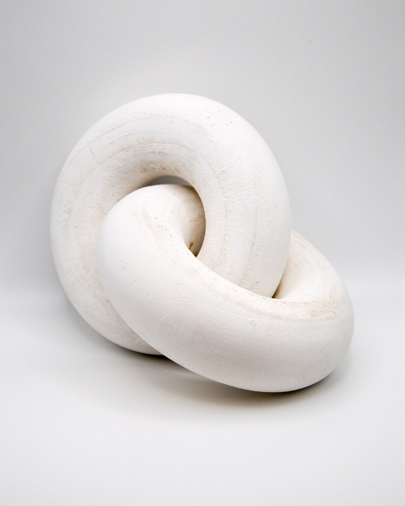 Solid Carved Paulownia Wood Knot  White Natural Finish | Etsy UK | Etsy (UK)