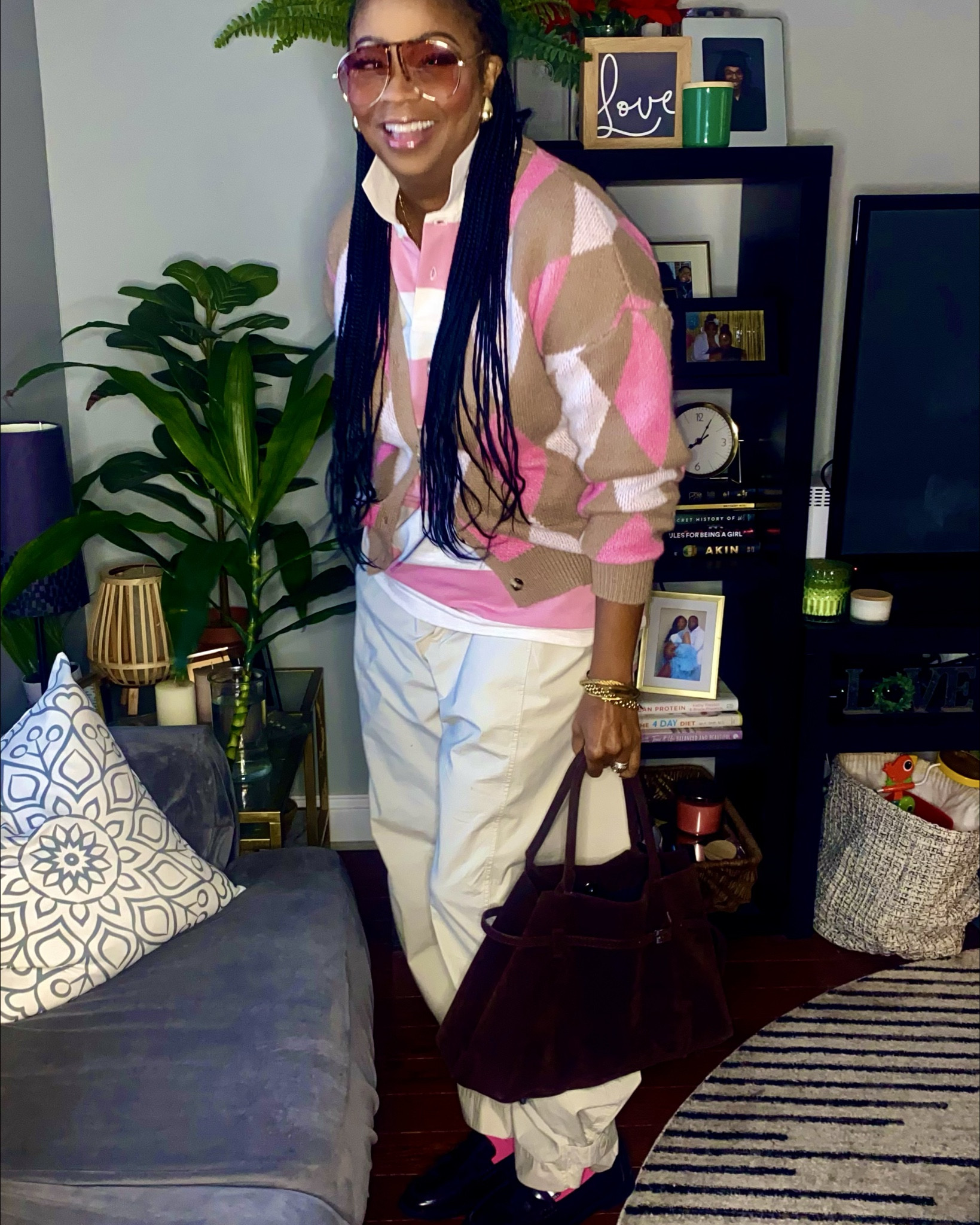 Argyle + Rugby 🩷🤎🤍

#LTKWorkwear #LTKBeauty #LTKStyleTip