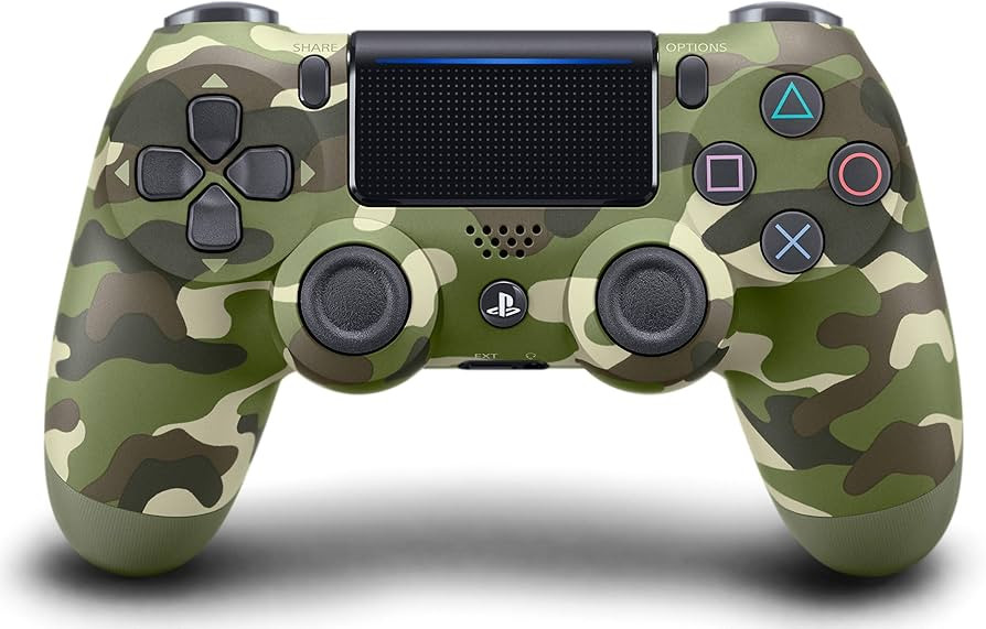 DualShock 4 Wireless Controller for PlayStation 4 - Green Camouflage | Amazon (US)