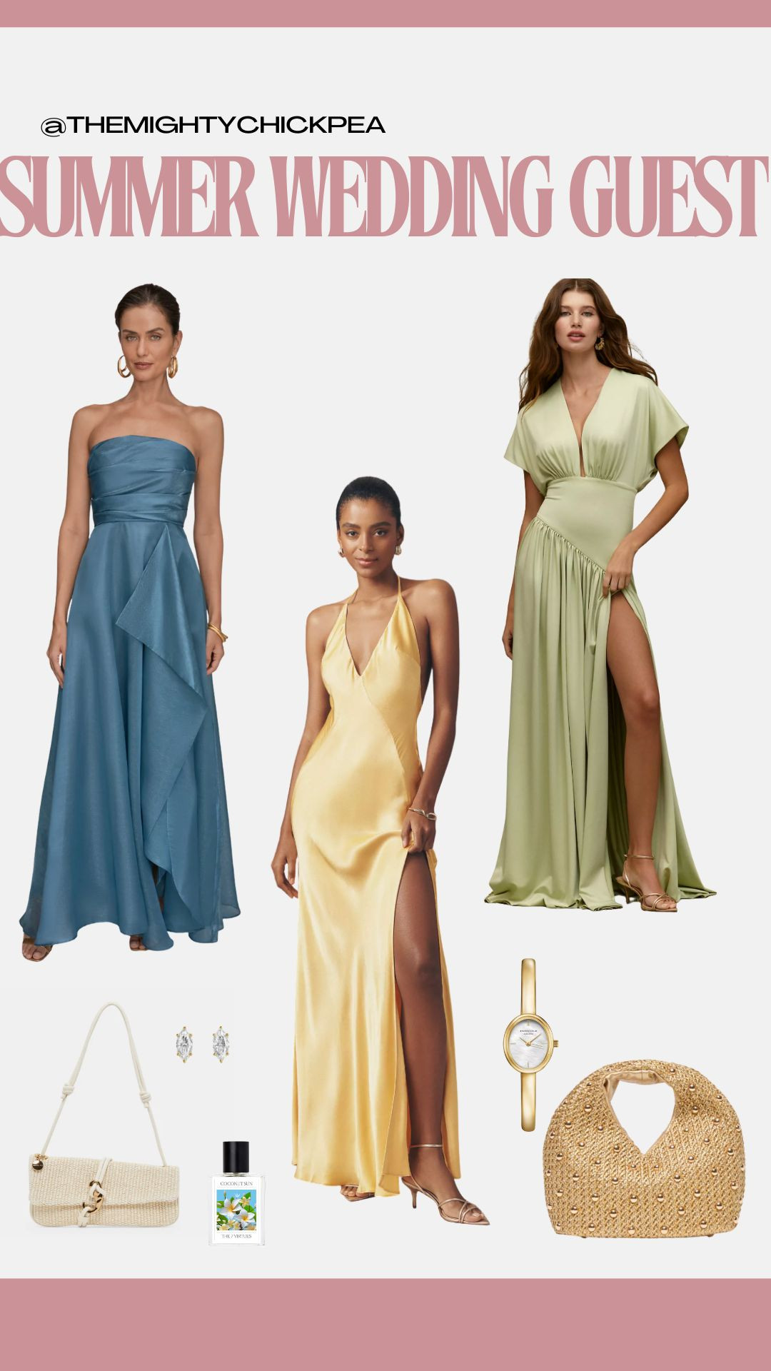 summer wedding guest dresses! have so much fun sourcing these!

summer wedding guest / spring wedding guest / wedding guest dress / best dressed guest / black tie wedding guest / black tie dress / long dress / formal dress / formal wedding guest dress / colorful wedding guest dress / maxi dress / long formal dress / wedding guest inspo / wedding guest dress ideas / formal wedding / black tie optional wedding guest dress / long colorful dress 

 