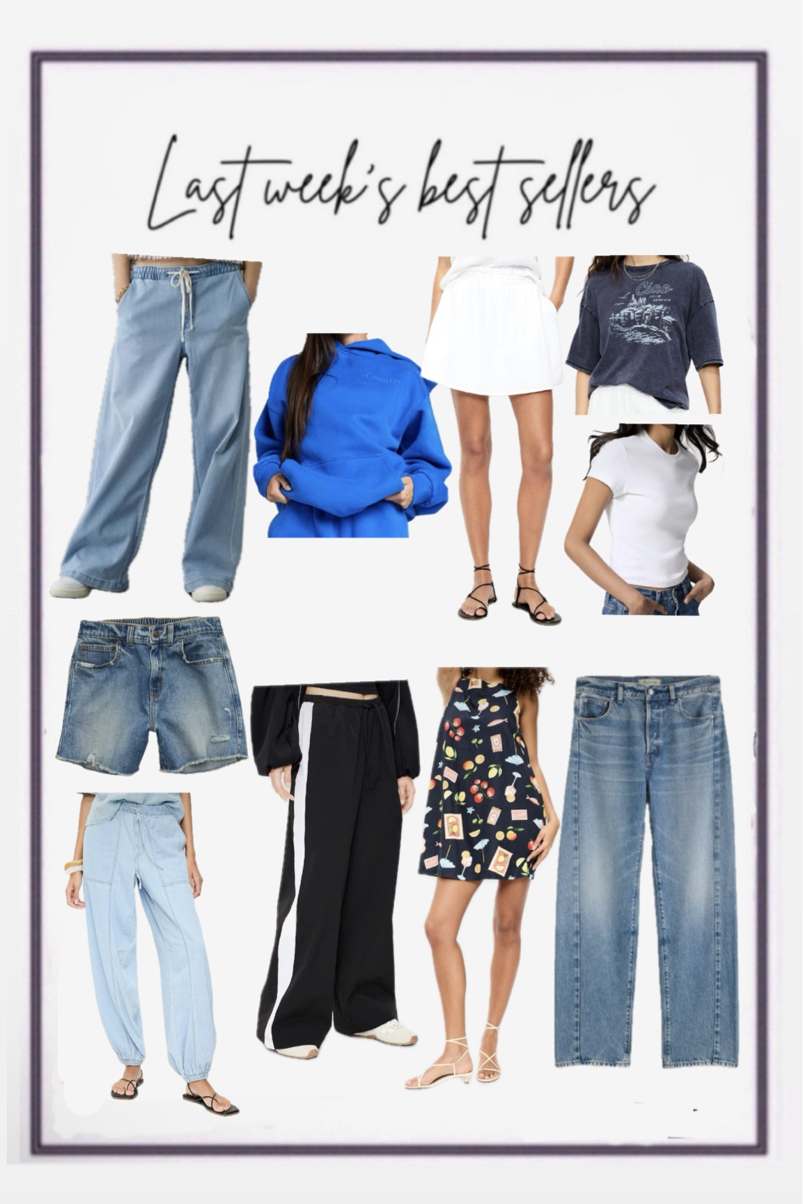 Last week’s best sellers


#LTKOver40 #LTKSaleAlert #LTKSeasonal