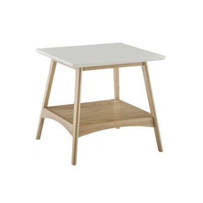 Marble End Table With Shelf | Wayfair North America