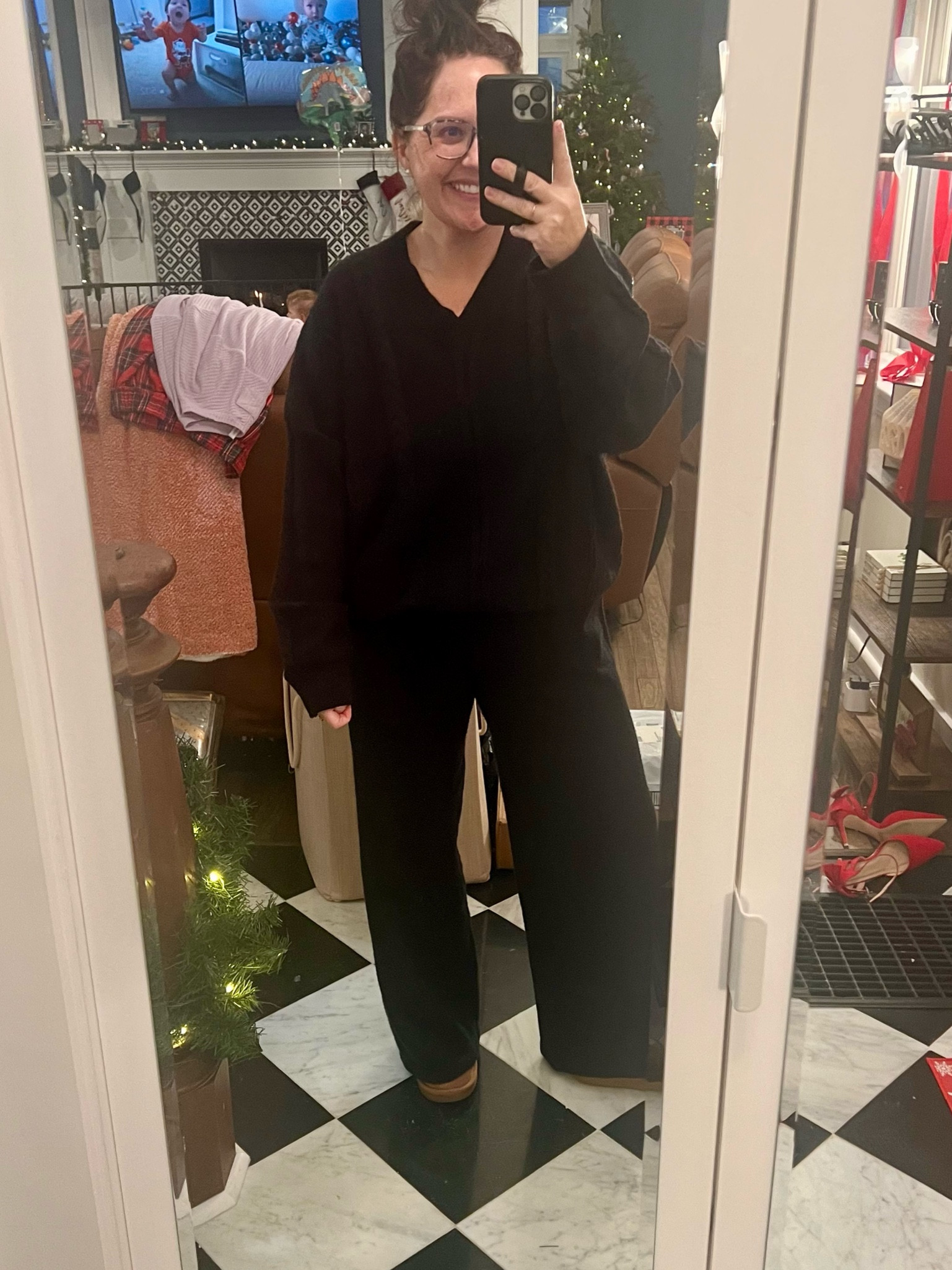 Lounge wear 
Sweater set 
Matching set 

#LTKFindsUnder50 #LTKSeasonal
